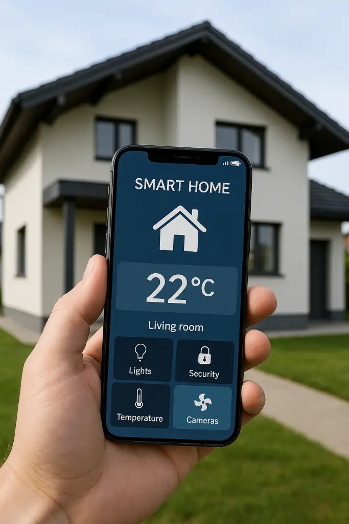 elnodo tworzenie aplikacji mobilnych do sterowania elektroniką inteligentynym domem