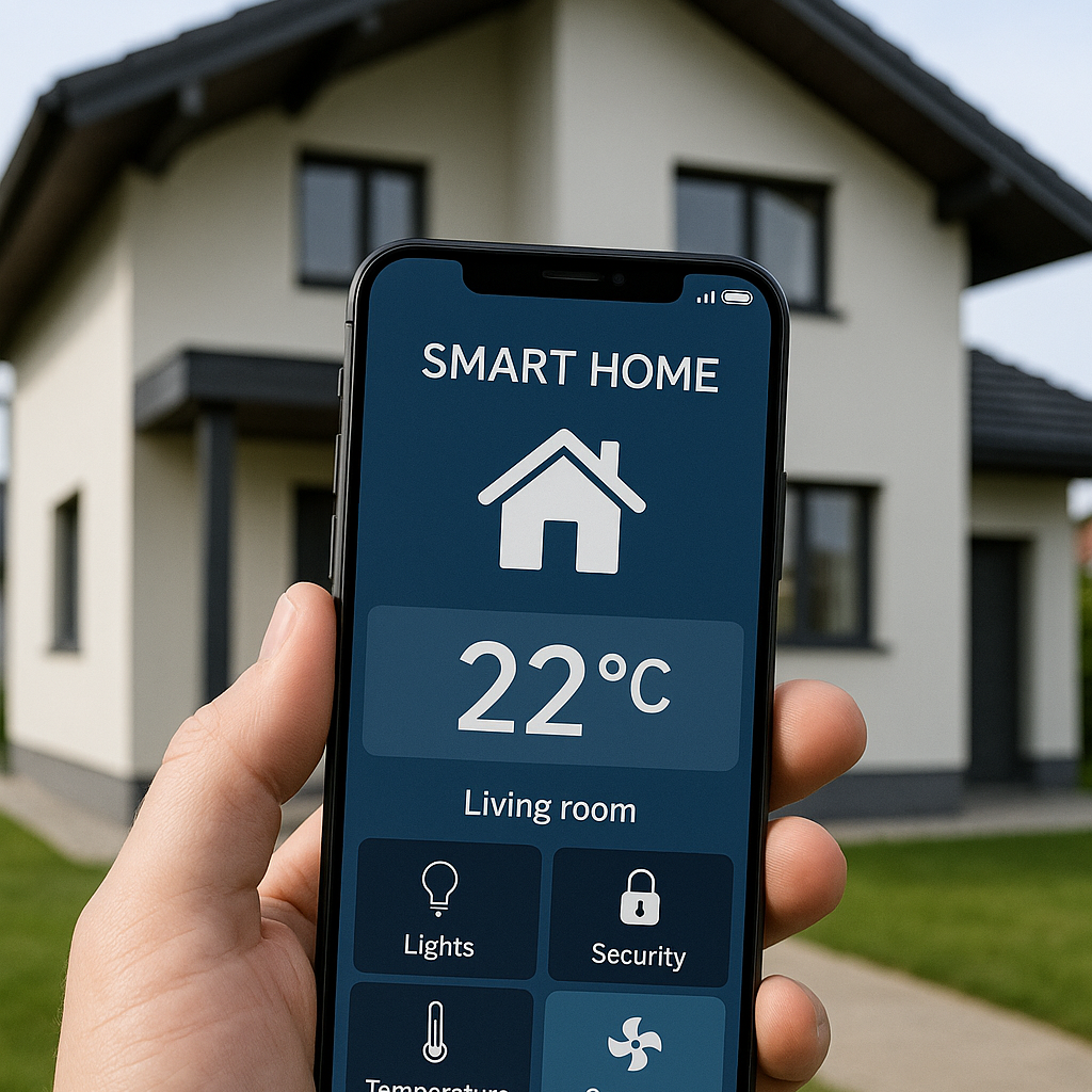 elnodo tworzenie aplikacji mobilnych do sterowania elektroniką inteligentynym domem