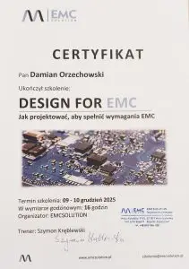 szkolenie design for EMC